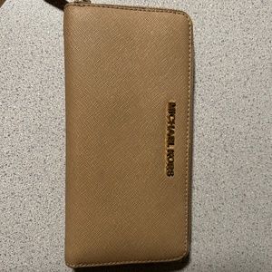 Michael Kors Tan Wallet